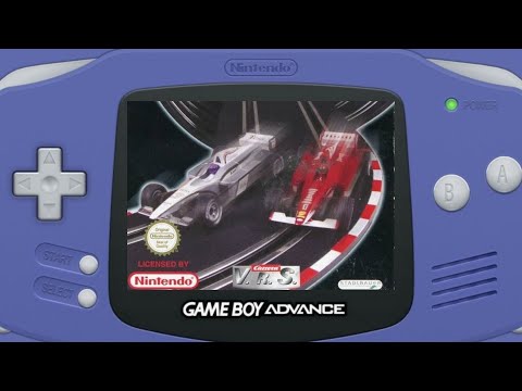 Scène de jeu de Carrera Power Slide sur Game Boy Advance