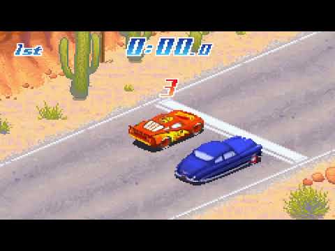 Screen de Cars : Quatre Roues sur Game Boy Advance