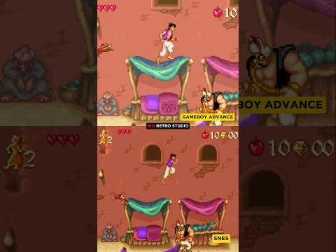 Capture de Aladdin sur Game Boy Advance