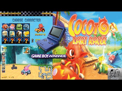 Screen de Cocoto Kart Racer sur Game Boy Advance