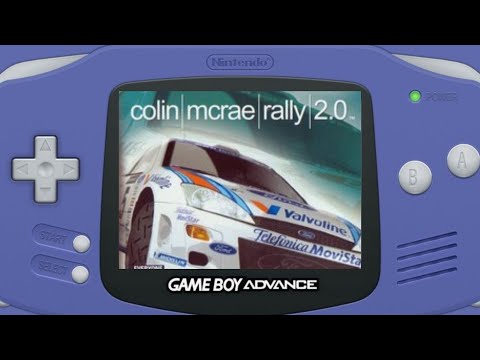 Screen de Colin McRae Rally 2.0 sur Game Boy Advance