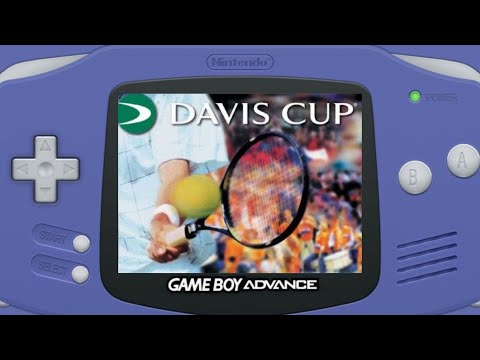 Screen de Coupe Davis sur Game Boy Advance