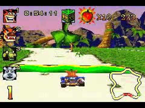Image du jeu Crash Nitro Kart sur Game Boy Advance
