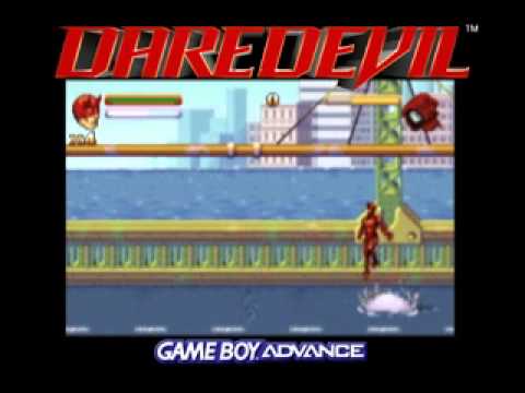 Screen de Daredevil sur Game Boy Advance