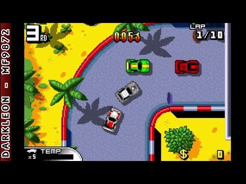 Scène de jeu de Demon Driver: Time to Burn Rubber! sur Game Boy Advance