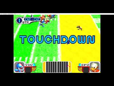 Screen de Disney Sports: American Football sur Game Boy Advance