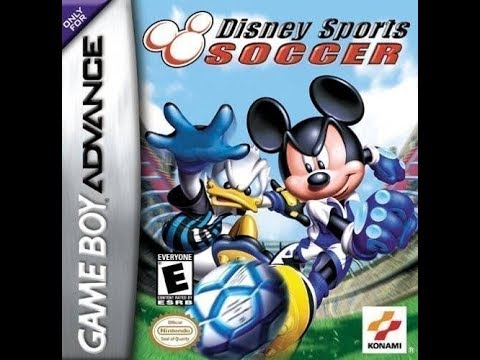 Scène de jeu de Disney Sports: Football sur Game Boy Advance