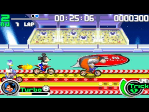 Disney Sports: Motocross sur Game Boy Advance