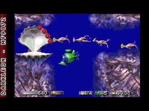 Scène de jeu de Amazing Virtual Sea-Monkeys sur Game Boy Advance