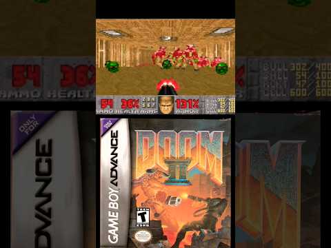 Capture de Doom II sur Game Boy Advance