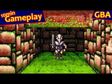 Aperçu du jeu Dungeons and Dragons: Eye of the Beholder sur Game Boy Advance