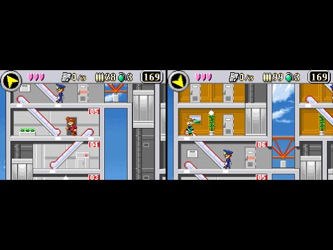 Screen de Elevator Action: Old and New sur Game Boy Advance