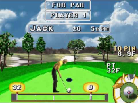 ESPN Final Round Golf sur Game Boy Advance