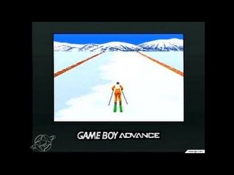 Scène de jeu de ESPN International Winter Sports sur Game Boy Advance