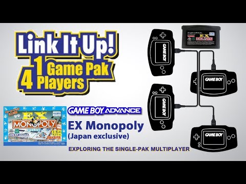 EX Monopoly sur Game Boy Advance