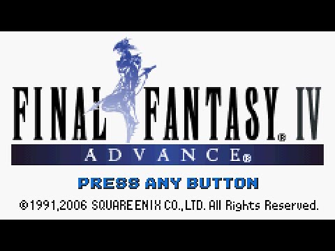 Final Fantasy IV Advance sur Game Boy Advance