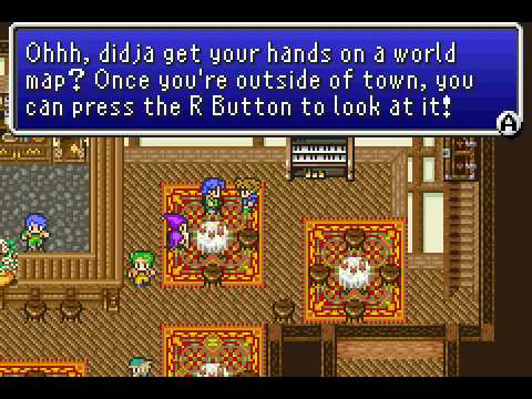 Screen de Final Fantasy V Advance sur Game Boy Advance