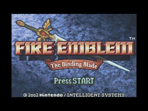 Scène de jeu de Fire Emblem: Fuin no Tsurugi sur Game Boy Advance