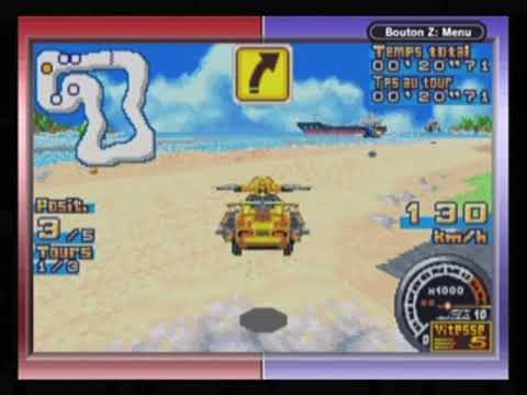 Scène de jeu de Gadget Racers sur Game Boy Advance