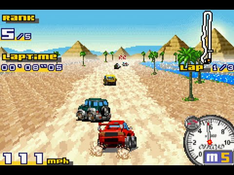 Illustration vidéo de Gadget Racers sur Game Boy Advance