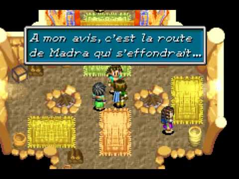 Illustration vidéo de Golden Sun : L'Âge perdu sur Game Boy Advance