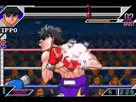 Capture de Hajime no Ippo: The Fighting! sur Game Boy Advance