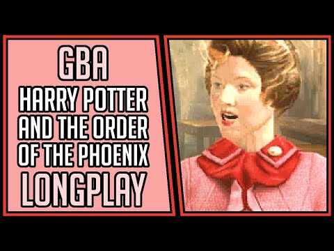 Aperçu du jeu Harry Potter et l'Ordre du Phénix sur Game Boy Advance