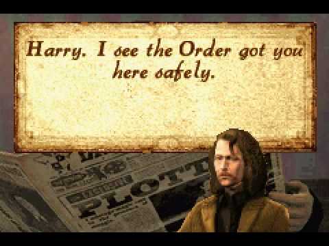 Capture de Harry Potter et l'Ordre du Phénix sur Game Boy Advance