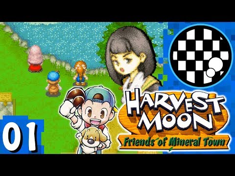 Illustration vidéo de Harvest Moon: Friends of Mineral Town sur Game Boy Advance