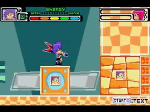 Scène de jeu de Hi Hi Puffy AmiYumi: Kaznapped! sur Game Boy Advance