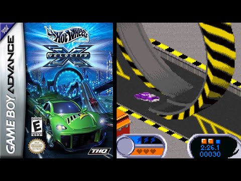 ScĂšne de jeu de Hot Wheels: Velocity X sur Game Boy Advance