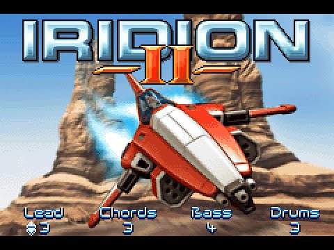 Screen de Iridion II sur Game Boy Advance