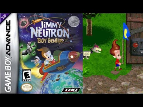 Jimmy Neutron sur Game Boy Advance