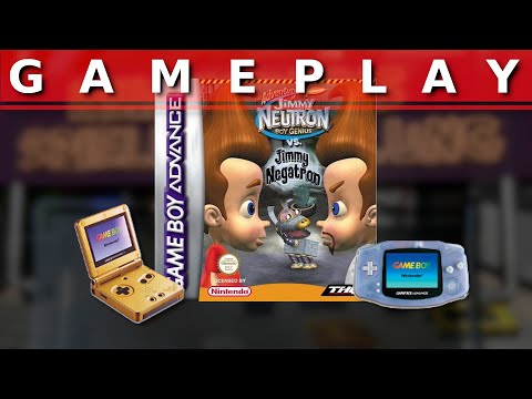 Screen de Jimmy Neutron vs. Jimmy Negatron sur Game Boy Advance
