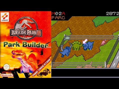 Jurassic Park 3: Park Builder sur Game Boy Advance