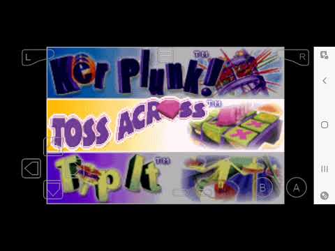 Kerplunk / Toss Across / Tip It sur Game Boy Advance
