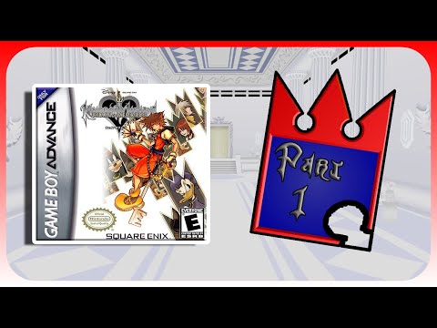 Scène de jeu de Kingdom Hearts: Chain of Memories sur Game Boy Advance