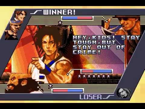 Screen de King of Fighters EX sur Game Boy Advance