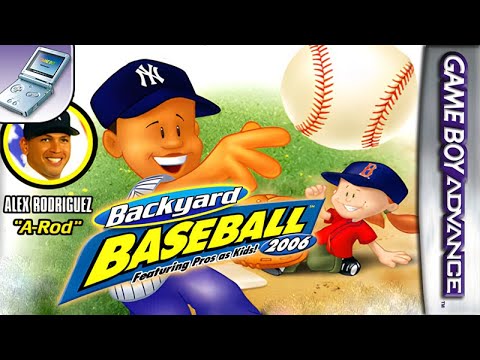 Screen de Backyard Baseball 2006 sur Game Boy Advance