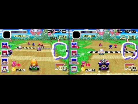 Screen de Konami Krazy Racers sur Game Boy Advance