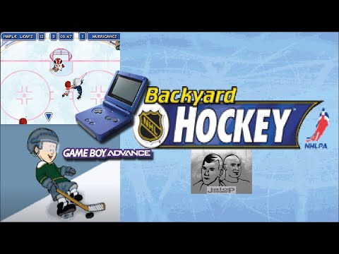 Screen de Backyard Hockey sur Game Boy Advance