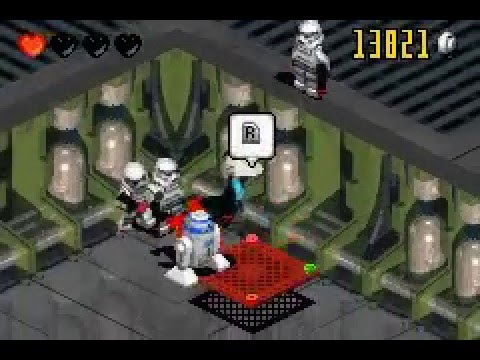 Screen de Lego Star Wars sur Game Boy Advance