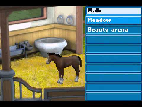 Scène de jeu de Let's Ride! Friends Forever sur Game Boy Advance