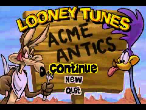 Looney Tunes: Double Pack - Dizzy Driving / Acme Antics sur Game Boy Advance