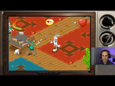 Scène de jeu de Looney Tunes passent à l'action sur Game Boy Advance