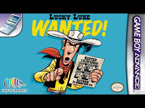 Screen de Lucky Luke: Wanted! sur Game Boy Advance