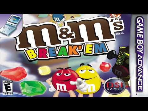 Scène de jeu de M&M's Break' Em sur Game Boy Advance