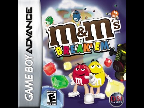 Illustration vidéo de M&M's Break' Em sur Game Boy Advance