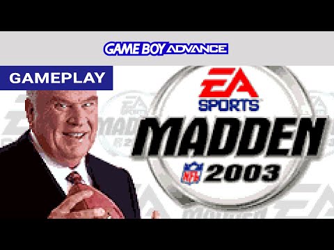 Madden NFL 2003 sur Game Boy Advance