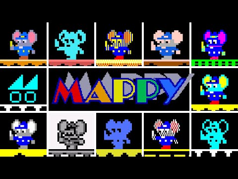 Mappy sur Game Boy Advance
